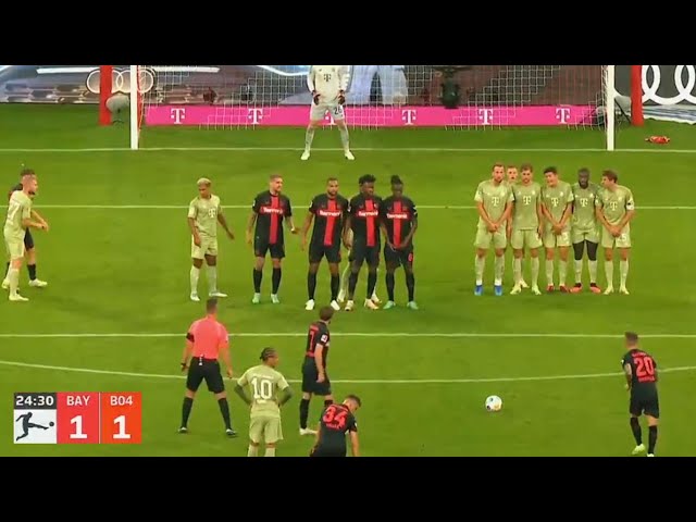 Bayern Munich vs Leverkusen All goals and highlights: Harry Kane and Grimaldo free kick goal