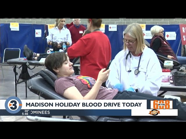 In the 608: Madison holiday blood drive takes place Friday