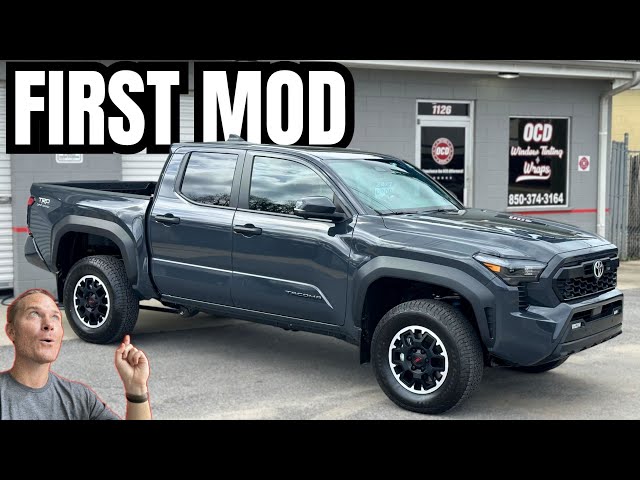 Toyota Fixed It! First Mod For My 2024 Toyota Tacoma TRD Off-Road!