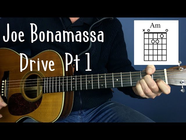 Joe Bonnamassa - Drive - Guitar lesson Pt 1 - Joe Murphy