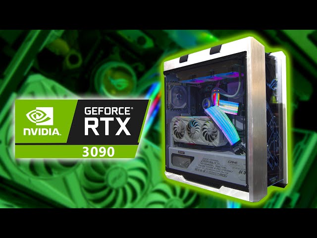 AMD Ryzen 9 5950X & Asus Rog Strix RTX 3090 White Edition 24GB Gaming Pc Build Timelapse 2021.