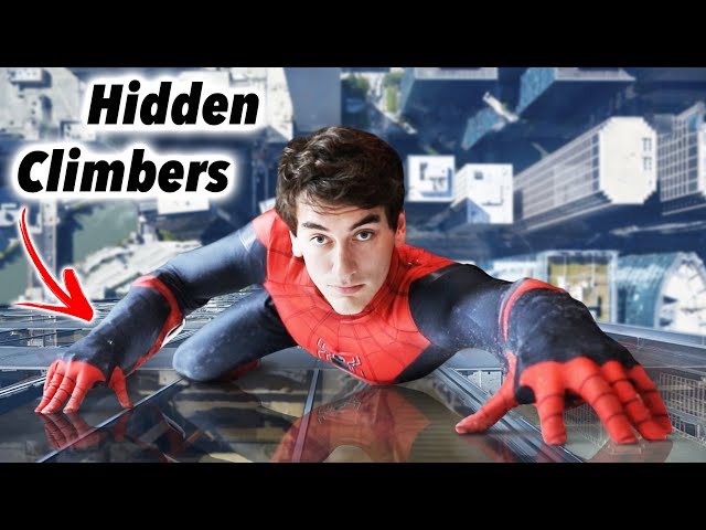 Climbing A Skyscraper with Spider-Man Wall Climbing Suit! - No Way Home