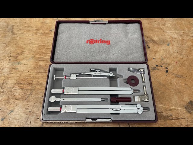 Review - Rotring Drafting Set w Tech Pen Attachments