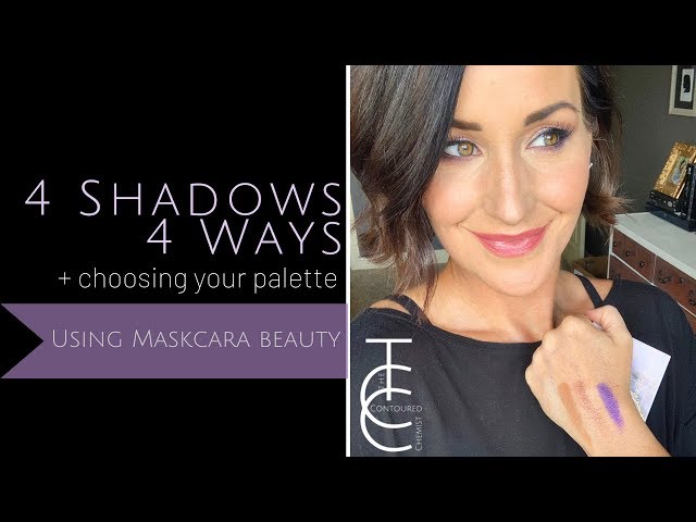 Choosing an Eyeshadow Palette + Four Shadows/Four Ways using Seint (formerly Maskcara Beauty)
