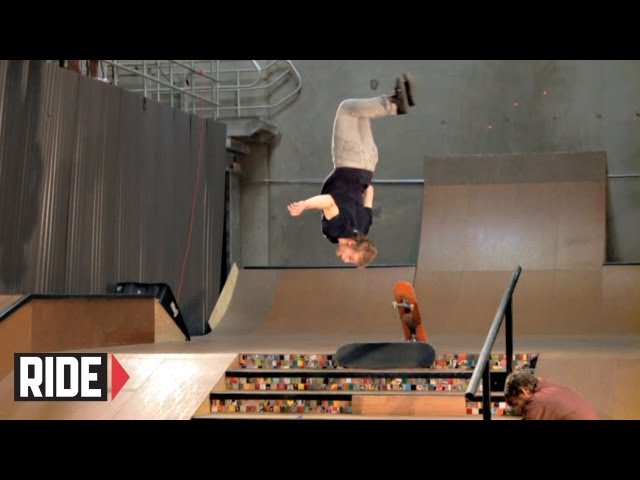 Skateboarder Backflips Down 6 Stairs!!! - Adam Miller
