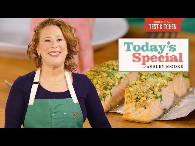 How to Make Air-Fryer Pistachio-Crusted Salmon | Today's Special