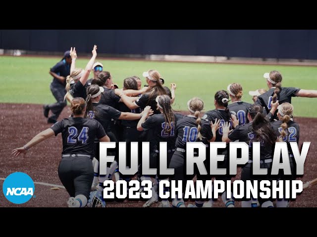 2023 DII softball championship final game 2: North Georgia vs Grand Valley State I Full Replay