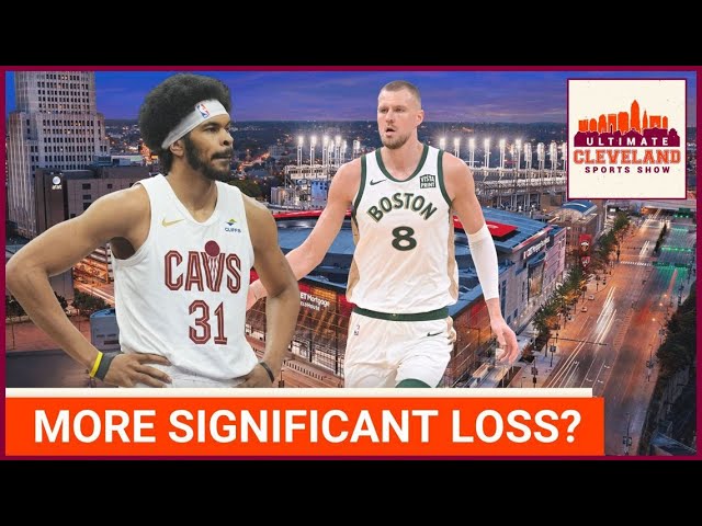 Is Jarrett Allen or Kristaps Porzingis a bigger loss in the Cleveland Cavaliers vs. Celtics series?