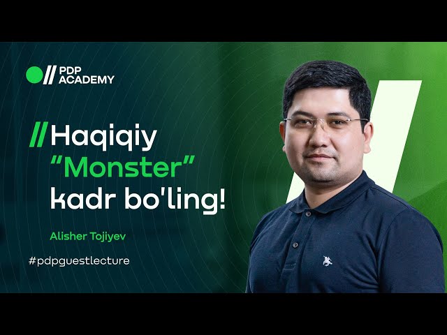 Haqiqiy "Monster" kadr bo'ling! | Alisher Tojiyev
