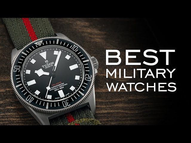 18 of the Best Military Watches (Seiko, Casio, Marathon, Tudor & More)