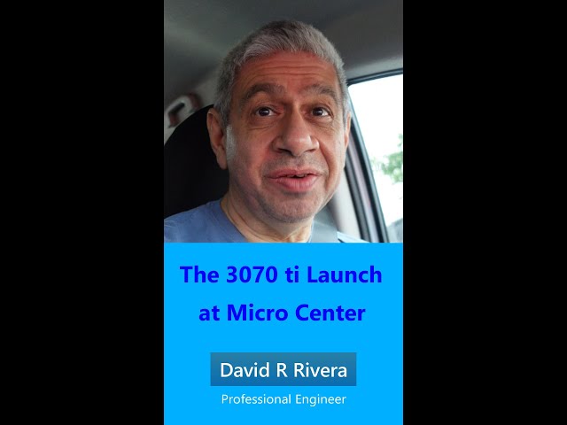 Micro Center 3070 ti Launch #Shorts