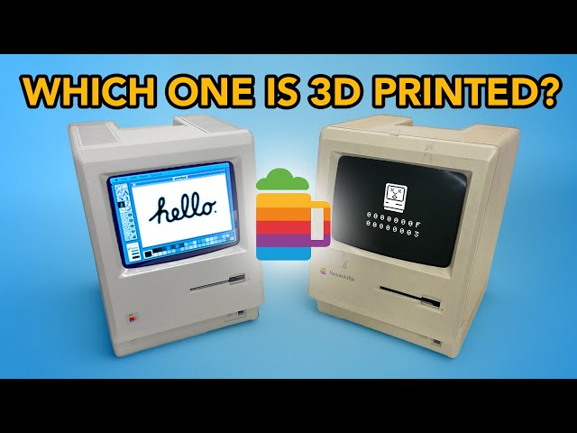 3D Printed Apple Macintosh  - The Brewintosh