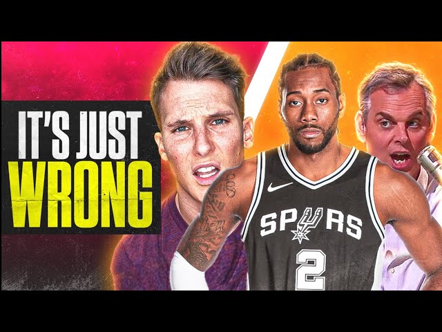 Colin Cowherd just said something STUPID about the Spurs [REACTION]