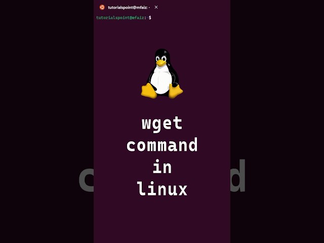 How to use wget command in Linux? | Linux Commands #shorts #linux