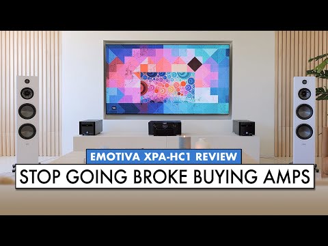 WHY SPEND MORE? Budget HIGH POWER Amplifier! EMOTIVA XPA-HC1 Review