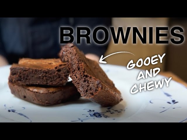 Extra Gooey Fudgy Brownies! It Just Melts In Your Mouth!