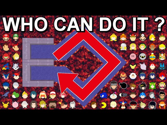 Who Can Make It? Lava Tunnel Cube - Super Smash Bros. Ultimate
