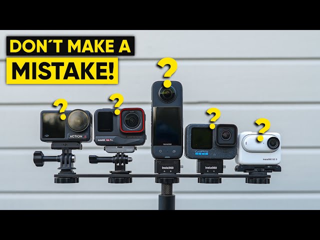 Which Action Camera to Buy in 2024! DJI vs Insta360 vs GoPro