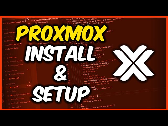 Proxmox VE Install and Setup Tutorial