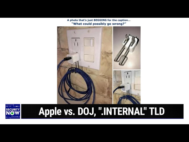 GoFetch - Apple vs. DOJ, ".INTERNAL" TLD