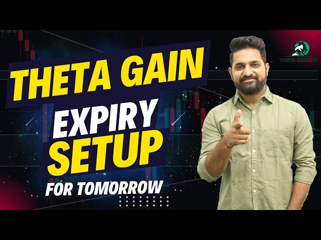 Bank Nifty Expiry Day Strategy  | Theta Gainers | Live Trading