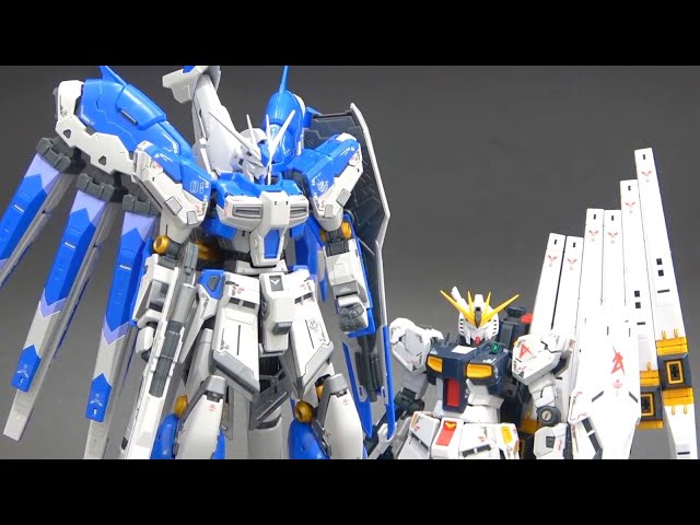 New RG Hi Nu Gundam vs HG & MG Versions! New 1/48 RX F00 Gundam