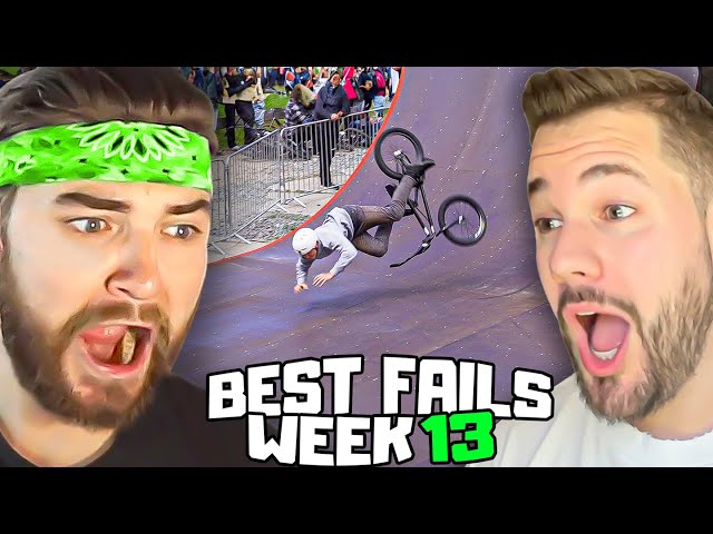 KingWoolz Reacts to FAILS OF THE WEEK!! w/ Mike | 2024 Part 13