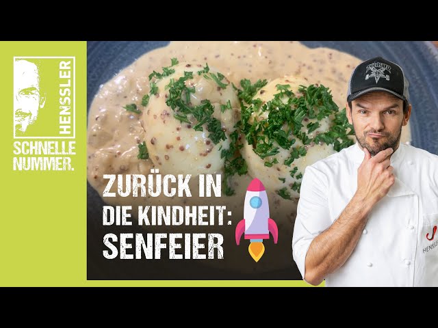 Schnelles Senfeier Rezept von Steffen Henssler | Günstige Rezepte