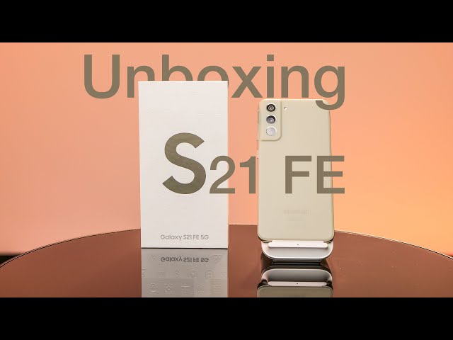 Samsung Galaxy S21 Fan Edition: Unboxing und erster Eindruck