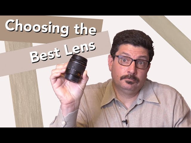 Picking The Perfect Lens For Your DSLR, Mirrorless or Video Camera