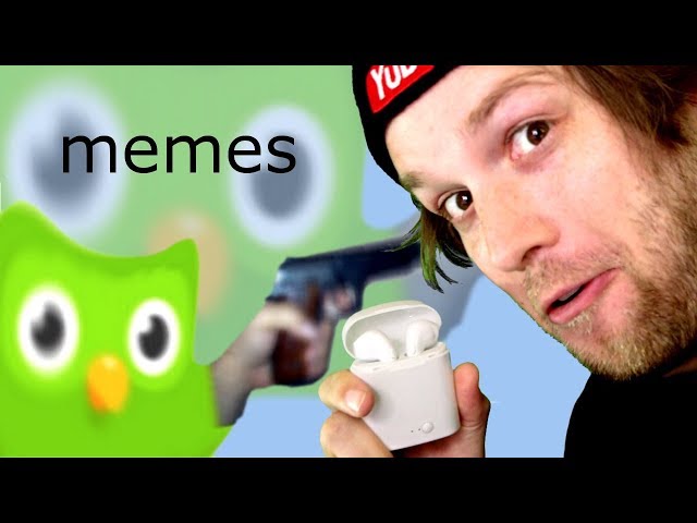 fake airpods & crappy memes