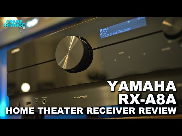 HDMI 2.1 ✅ 8K ✅ Yamaha RX-A8A Home Theater Receiver Review