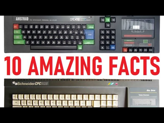 10 Amazing Amstrad CPC Facts