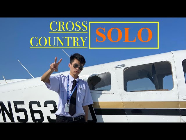 My CROSS COUNTRY SOLO Flight