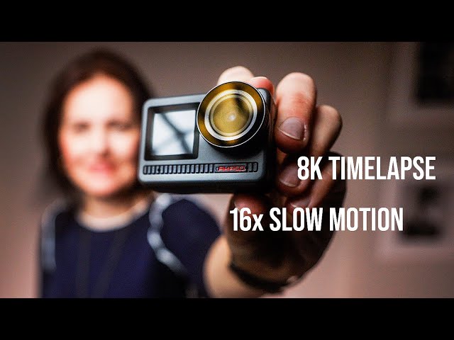16x slow motion & 8K timelapse | AKASO BRAVE 8 in depth review and sample footage