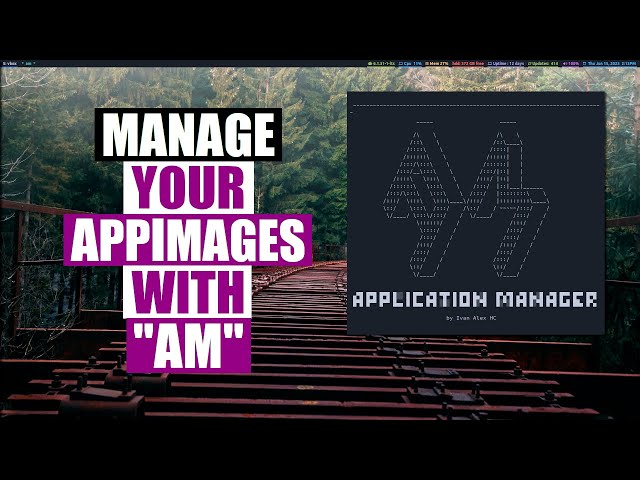 Managing AppImages Is Easy With "AM" Application Manager