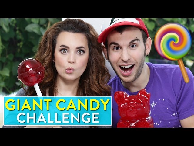 GIANT CANDY CHALLENGE!