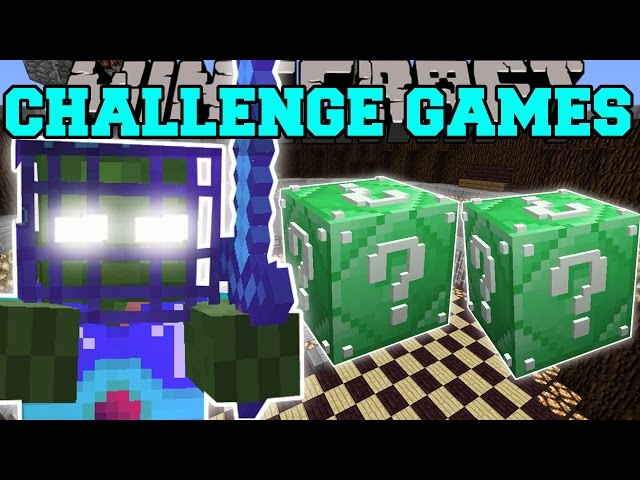 Minecraft: OVERLORD Z CHALLENGE GAMES - Lucky Block Mod - Modded Mini-Game