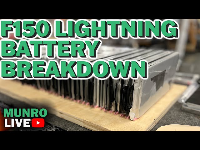 The Ford Lightning's Serviceable Battery Pack Modules