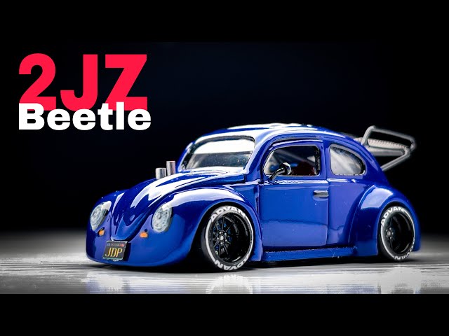 Volkswagen Beetle 2JZ Front Engine Matchbox Custom