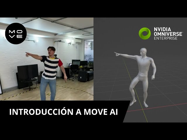 Captura de movimiento en NVIDIA Omniverse con Move AI | Parte 1