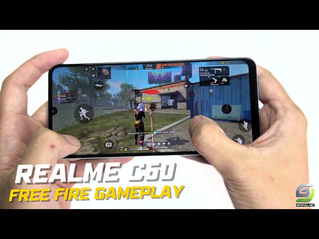 Realme C60 test game Free Fire Mobile | Unisoc Tiger T612