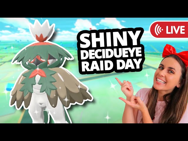 Shiny Hisuian Decidueye Raid Day! #PokemonGO