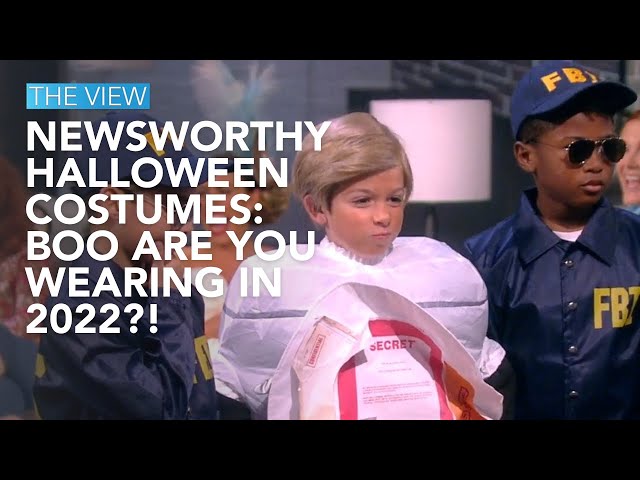 Newsworthy Halloween Costumes: BOO Are You Wearing in 2022?! | The View