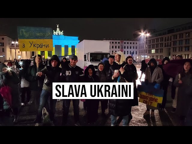 24.02.2023 #Berlin Slava Ukraini Слава Україні #StandWithUkraine