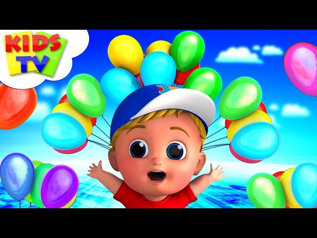 Balloon Song | Junior Squad Cartoons | Nursery Rhymes For Children | Cartoons - Kids Tv