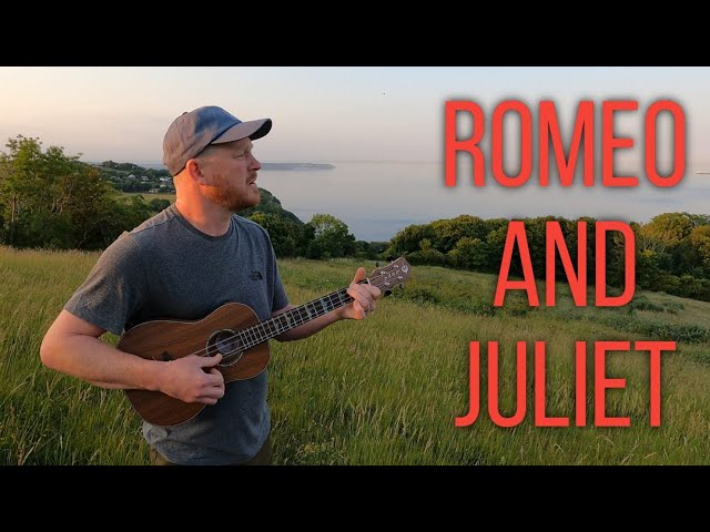 Romeo & Juliet Dire Straits on a hill with a Uke and a Blues Harp ( cover )