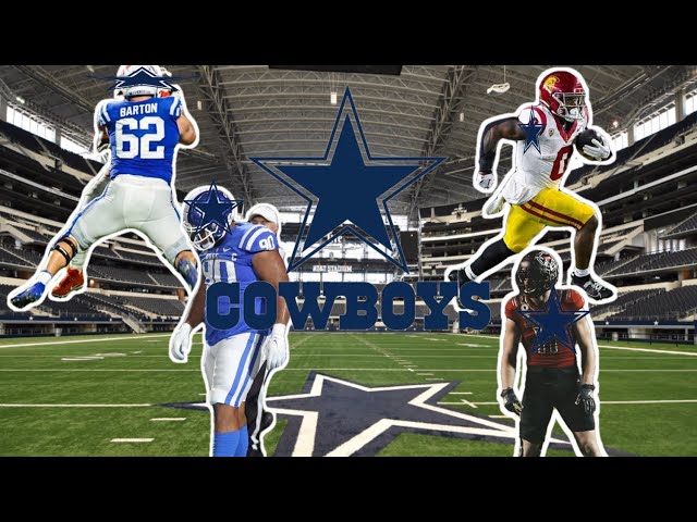 Dallas Cowboys 2024 NFL Mock Draft 2.0 W/Trades|Dallas Gained A 3rd Round Pick!