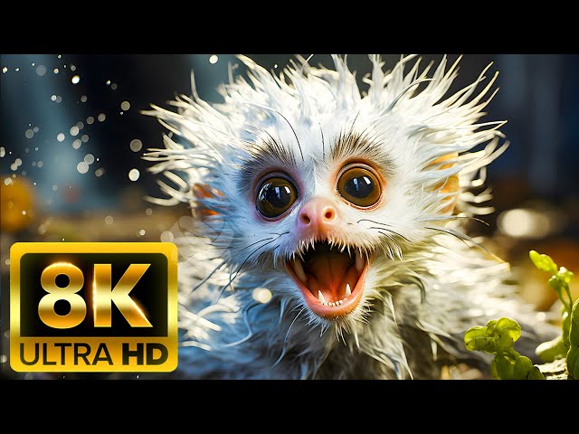 8K ULTRA HD (60FPS) Wild Animals Collection - With Nature Sounds Colorfully Dynamic