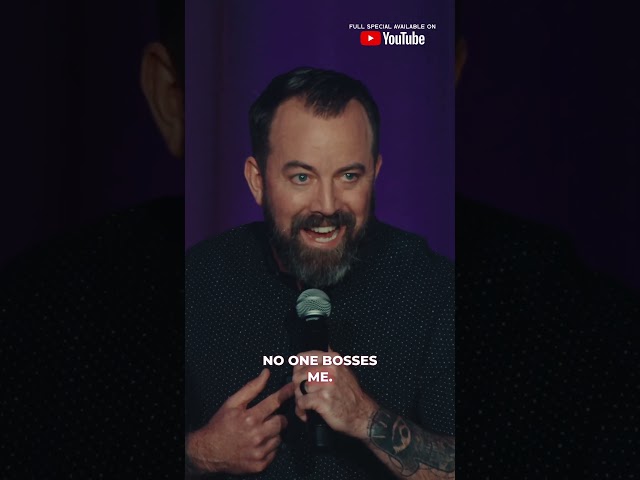 No One Bosses Me | Dan Cummins Comedy #shorts
